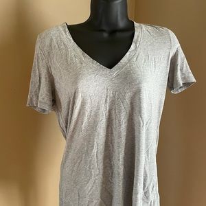Gray short sleeve lululemon active shirt